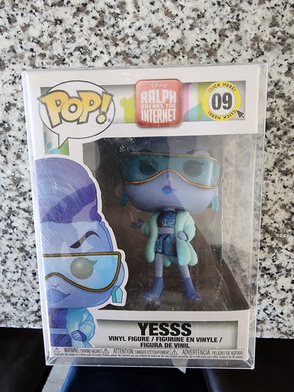 Funko YESSS Vinyl Figure — Blue & Teal